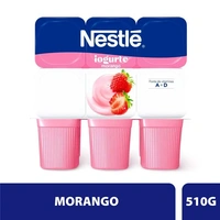 Iogurte Nestlé Morango 510g 6 Unidades