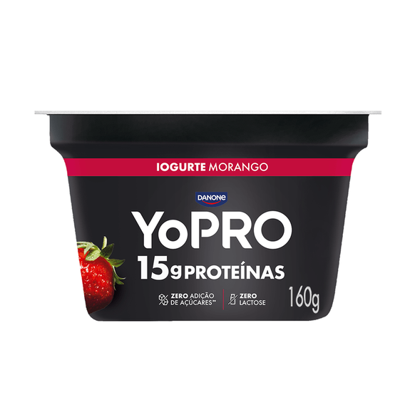 iogurte Yopro Morango Pouch 160g