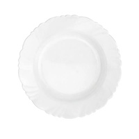 Aparelho de Jantar Opaline Pétala com Taças Nadir 16 Peças - Branco